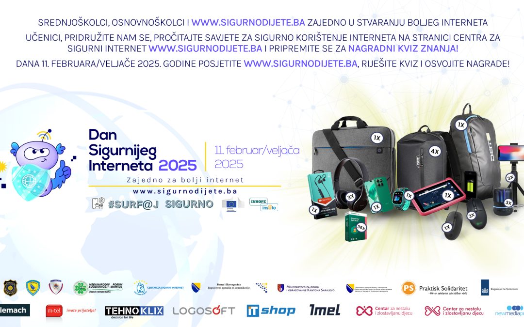 Данило Рожић освојио награду у онлајн квизу на тему сигурности на интернету