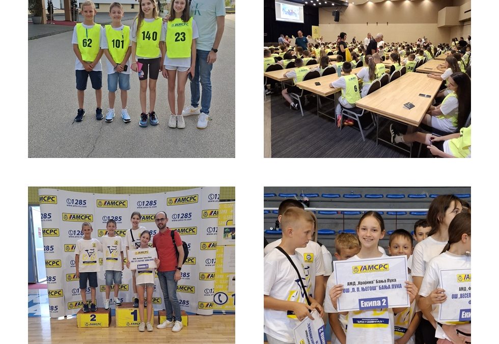 Ученици наше школе на републичком такмичењу из саобраћаја у Теслићу